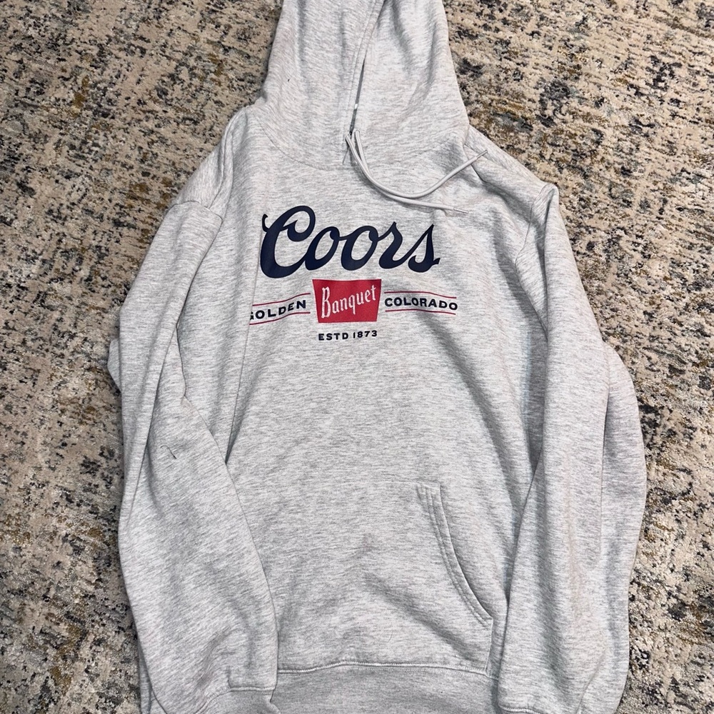 Coors Gray Hoodie for Men
